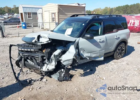 2023 Ford Bronco Sport Outer Banks z USA, uszkodzony, nr VIN 3FMCR9C68PRD39716